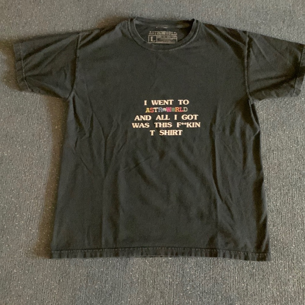 Travis Scott/Cactus Jack Astroworld T-shirt. Size L